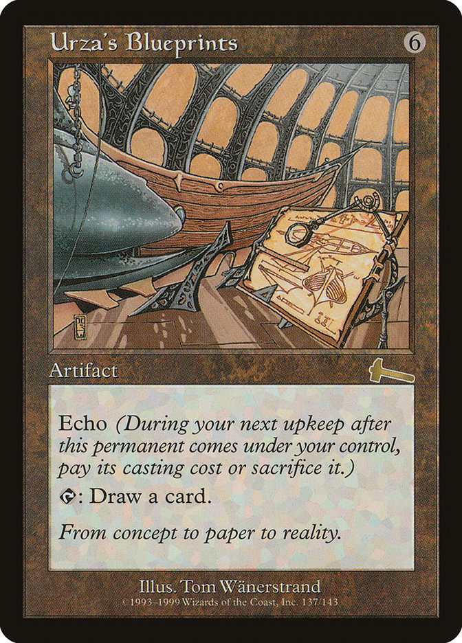 Urza's Blueprints [Urza's Legacy] | All About Games