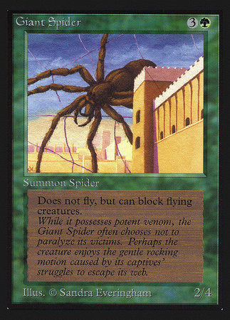 Giant Spider (IE) [Intl. Collectors’ Edition] | All About Games