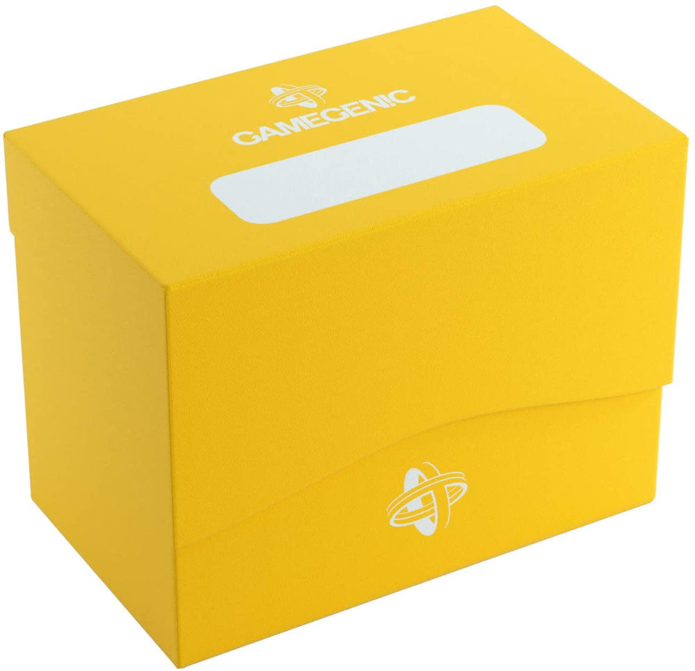 Side Holder 80+ Card Deck Box: Yellow