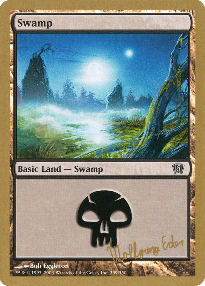 Swamp (we339) (Wolfgang Eder) [World Championship Decks 2003] | All About Games