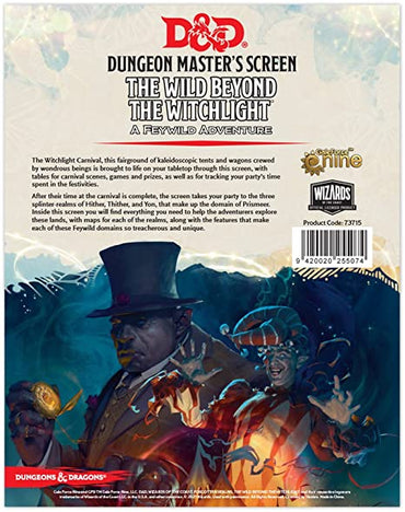 Dungeons and Dragons: Wild Beyond Witchlight GM Screen
