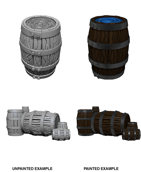 Object:  Barrels & Pile of Barrels
