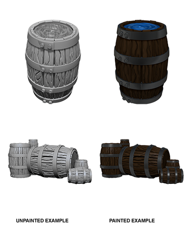 Object:  Barrels & Pile of Barrels