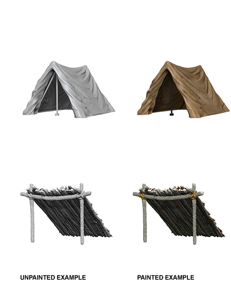 Object:  Tent & Lean-To