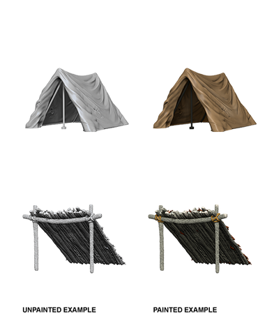 Object:  Tent & Lean-To