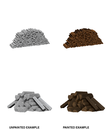 Object:  Piles of Wood