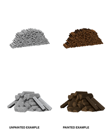 Object:  Piles of Wood