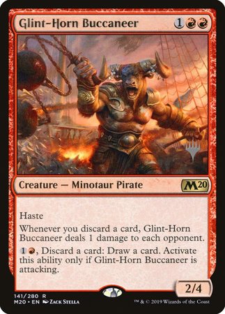 Glint-Horn Buccaneer [Core Set 2020 Promos] | All About Games