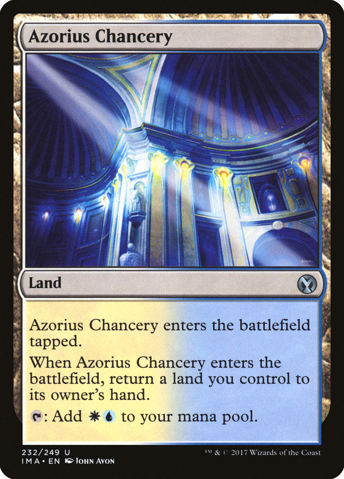 Azorius Chancery [Iconic Masters] | All About Games