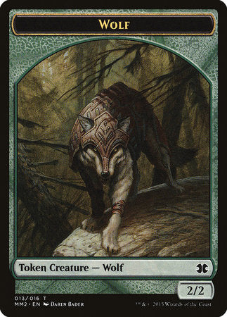 Wolf Token [Modern Masters 2015 Tokens] | All About Games