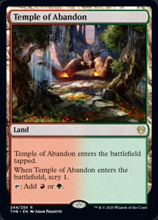Temple of Abandon [Theros Beyond Death]
