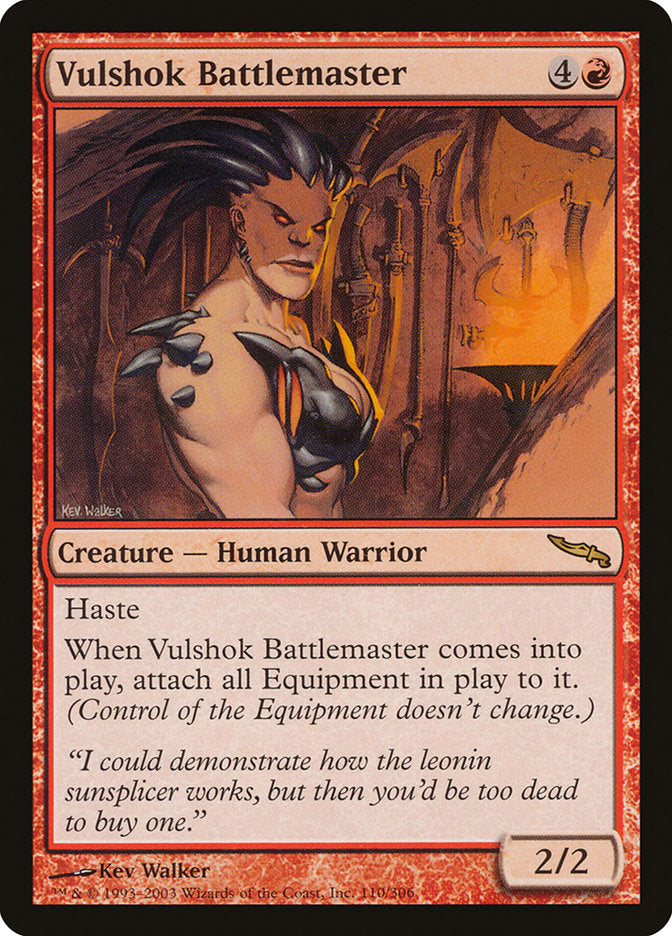 Vulshok Battlemaster [Mirrodin] | All About Games