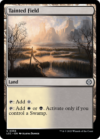 Tainted Field [The Lost Caverns of Ixalan Commander]