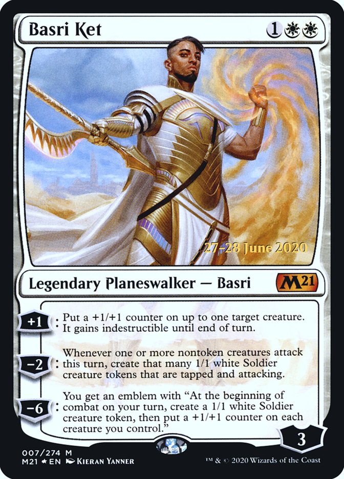 Basri Ket  [Core Set 2021 Prerelease Promos] | All About Games