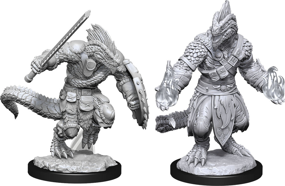 Monster: Lizardfolk Barbarian & Lizardfolk Cleric