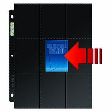 18-Pocket Platinum Side Load Page with Black Background