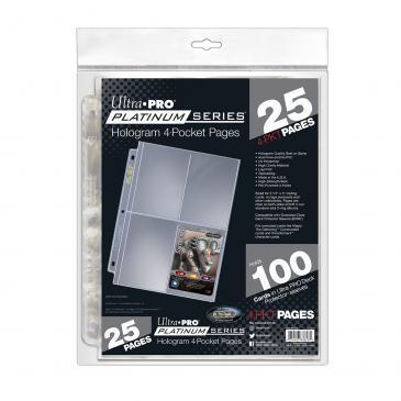 Ultra PRO Platinum Series 4-Pocket Pages