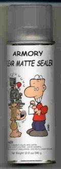 Paint: Armory Spray Primer (Matte Sealer)