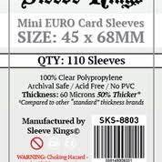 Mini Euro Card Sleeves (45mm x 68mm)