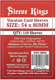 Yucatan Card Sleeves ( 54mm x 80 mm )