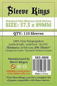 Standard USA Chimera Card Sleeves ( 57.5mm x 89mm)