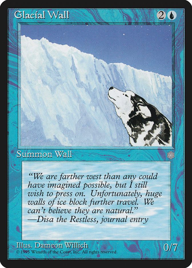 Glacial Wall [Ice Age] | All About Games