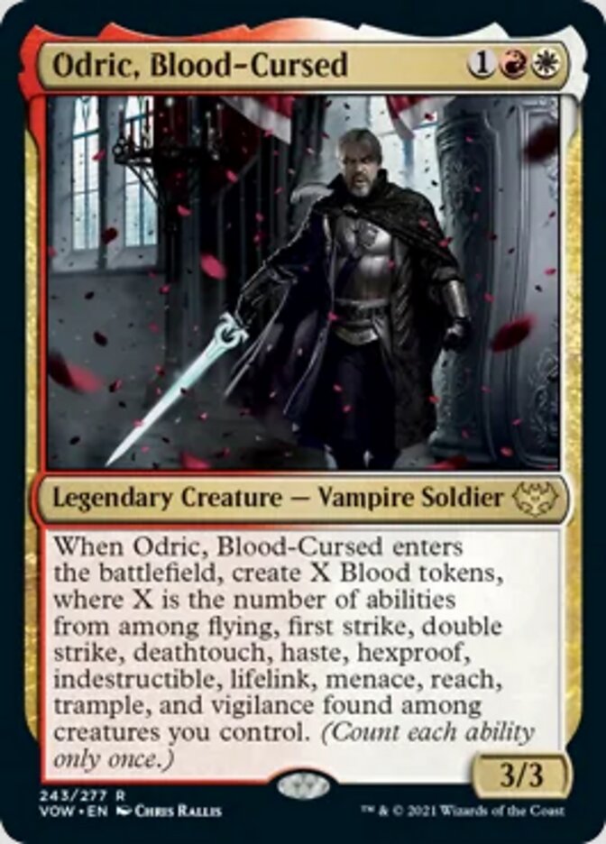 Odric, Blood-Cursed [Innistrad: Crimson Vow] | All About Games
