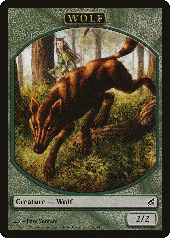 Wolf [Lorwyn Tokens] | All About Games