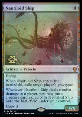 Nautiloid Ship [Commander Legends: Battle for Baldur's Gate Prerelease Promos]
