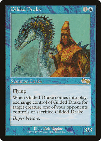 Gilded Drake [Urza's Saga] | All About Games