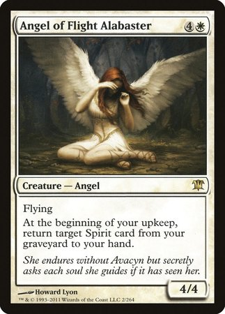 Angel of Flight Alabaster [Innistrad] | All About Games