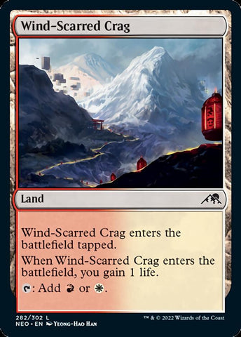 Wind-Scarred Crag [Kamigawa: Neon Dynasty]
