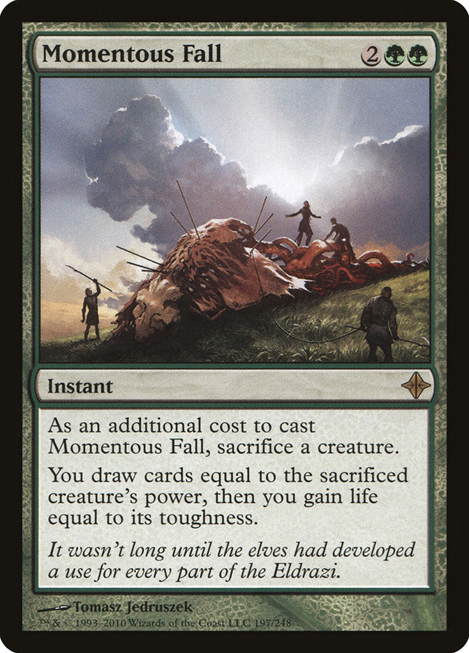 Momentous Fall [Rise of the Eldrazi] | All About Games