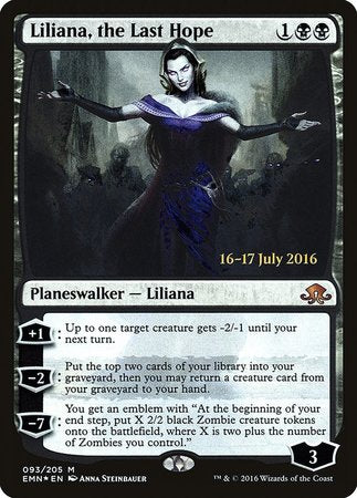 Liliana, the Last Hope [Eldritch Moon Promos] | All About Games