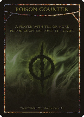 Poison Counter Token [Mirrodin Besieged Tokens] | All About Games