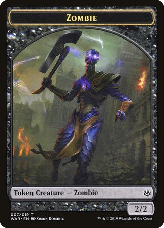 Zombie Token [War of the Spark Tokens] | All About Games