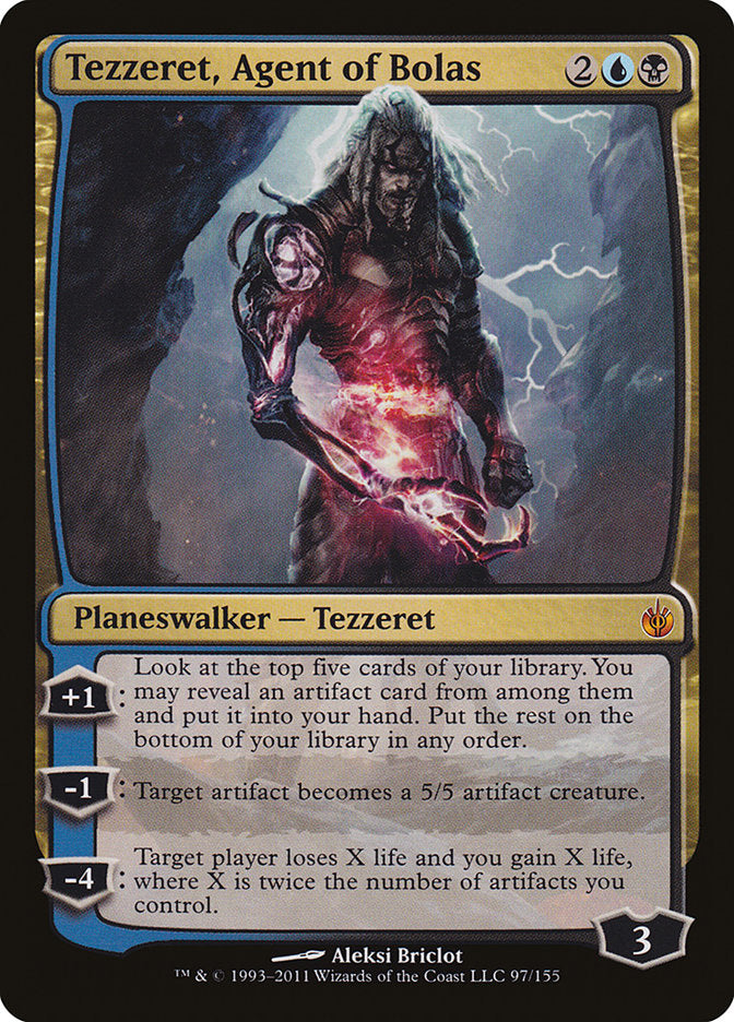 Tezzeret, Agent of Bolas [Mirrodin Besieged] | All About Games
