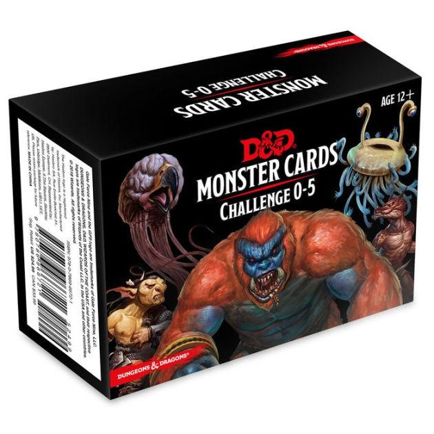 D&D Monster Cards: 0-5