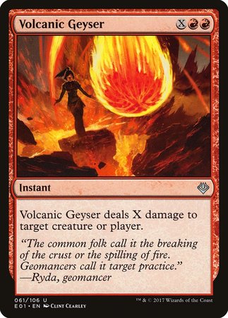 Volcanic Geyser [Archenemy: Nicol Bolas] | All About Games