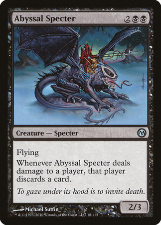 Abyssal Specter [Duels of the Planeswalkers] | All About Games