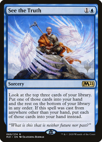 See the Truth (Promo Pack) [Core Set 2021 Promos]