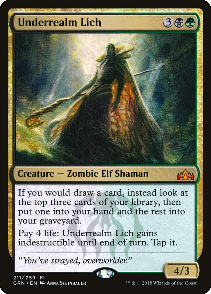 Underrealm Lich [Guilds of Ravnica] | All About Games