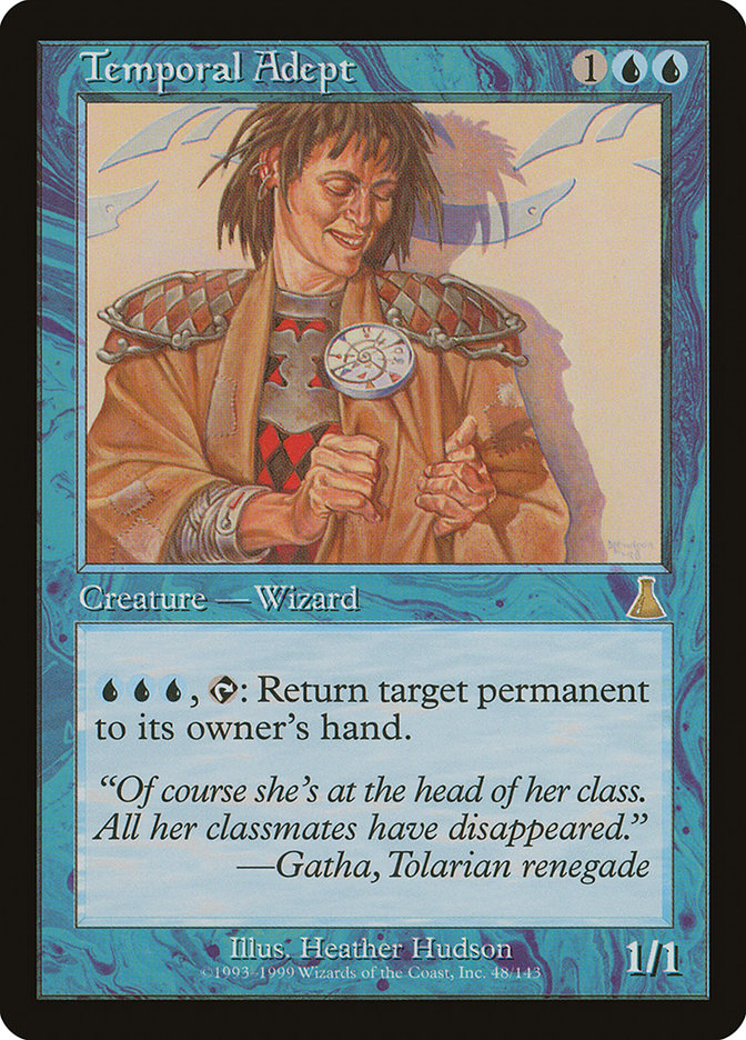 Temporal Adept [Urza's Destiny] | All About Games