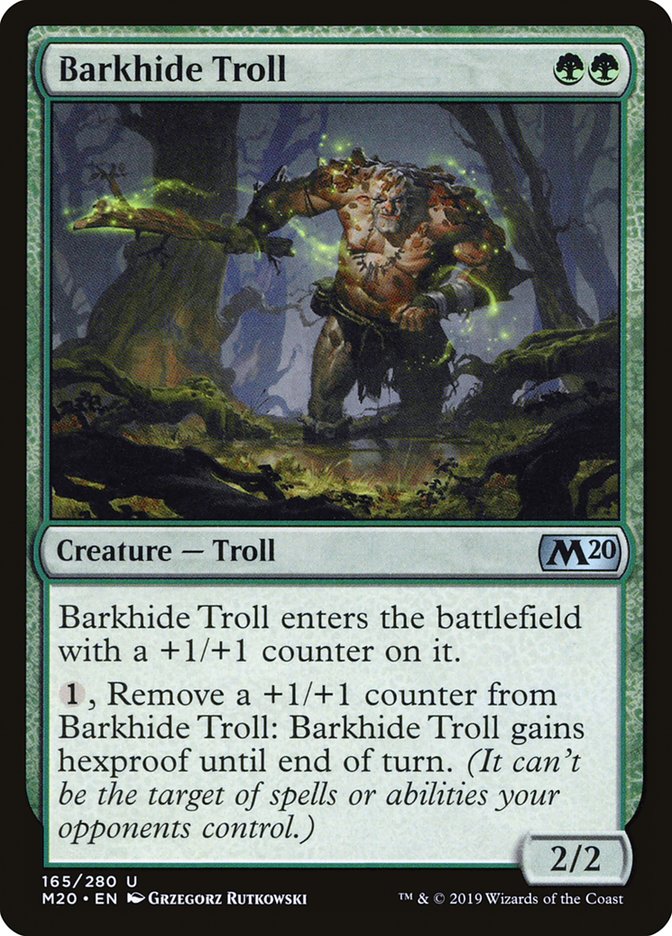 Barkhide Troll [Core Set 2020] | All About Games