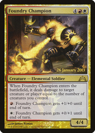 Foundry Champion [Gatecrash Promos] | All About Games