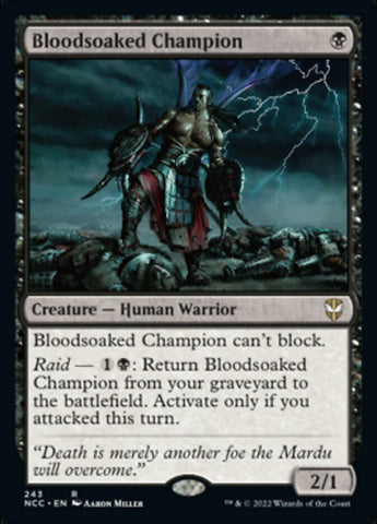 Bloodsoaked Champion [Streets of New Capenna Commander]