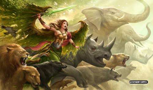 Angel of the Forest by Sandara