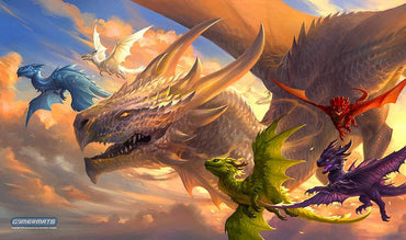 Baby Dragons in Flight by Sandara