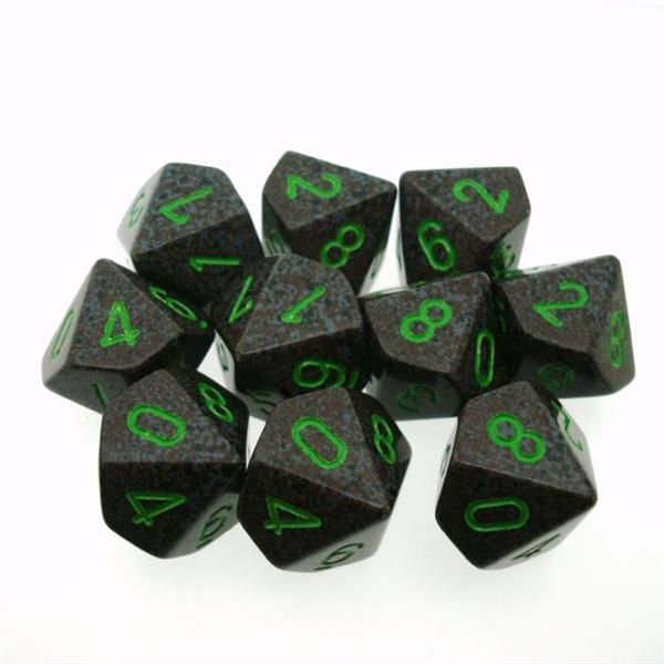 Speckled Earth D10 Set CHX25110