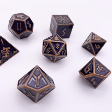 Clockwork Dragon Alloy 7 Dice Set